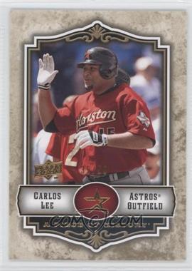 2009 Upper Deck A Piece of History - [Base] - Gold #39 - Carlos Lee /50