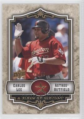 2009 Upper Deck A Piece of History - [Base] - Gold #39 - Carlos Lee /50