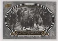 Historical Moments - Pilgrims Land at Plymouth [Good to VG‑EX]