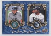 Ichiro Suzuki, Carl Crawford #/999