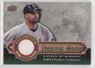 2009 Upper Deck A Piece of History - Franchise History - Jersey #FH-AP - Albert Pujols [EX to NM]