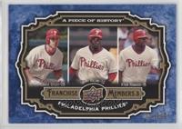 Chase Utley, Jimmy Rollins, Ryan Howard #/999