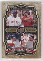 David Ortiz, Kevin Youkilis, Dustin Pedroia, J.D. Drew #/75