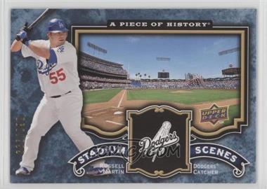 2009 Upper Deck A Piece of History - Stadium Scenes #SS-RM - Russell Martin /999