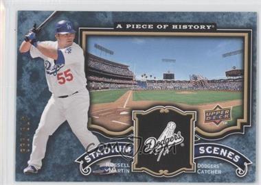 2009 Upper Deck A Piece of History - Stadium Scenes #SS-RM - Russell Martin /999