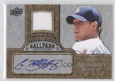 2009 Upper Deck Ballpark Collection - 1-Player Single Swatch - Jersey Autographs #JA-BI - Chad Billingsley