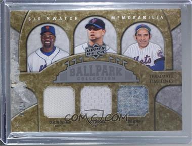 2009 Upper Deck Ballpark Collection - [Base] #331 - Teammate Timelines Six Swatch - Carlos Delgado, Billy Wagner, Yogi Berra, Brian Roberts, Adam Jones, Nick Markakis /200