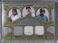 Stat Kings Six Swatch Memorabilia - Manny Ramirez, Jason Bay, Delmon Young, And…