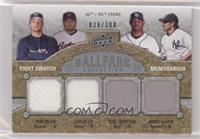 AL/NL Stars Eight Swatch Memorabilia - Ryan Braun, Carlos Lee, Carl Crawford, J…