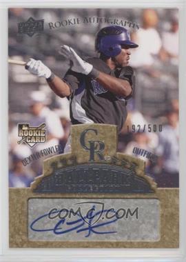 2009 Upper Deck Ballpark Collection - [Base] #77 - Rookie Autographs - Dexter Fowler /500