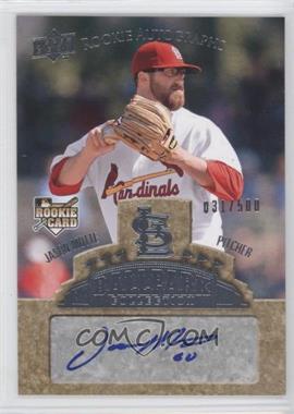 2009 Upper Deck Ballpark Collection - [Base] #84 - Rookie Autographs - Jason Motte /500