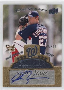 2009 Upper Deck Ballpark Collection - [Base] #86 - Rookie Autographs - Jordan Zimmermann /400