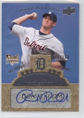 2009 Upper Deck Ballpark Collection - [Base] #94 - Rookie Autographs - Rick Porcello /100