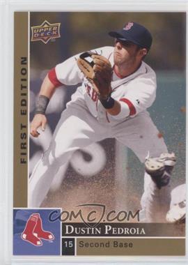 2009 Upper Deck First Edition - [Base] #316 - Dustin Pedroia