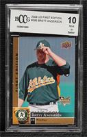 Brett Anderson [BCCG 10 Mint or Better]