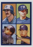 Robin Yount, Ryan Braun, Prince Fielder, Yovani Gallardo