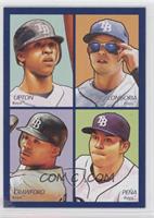 B.J. Upton, Evan Longoria, Carl Crawford, Carlos Pena