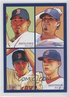 Daisuke Matsuzaka, Josh Beckett, Jonathan Papelbon, Justin Masterson