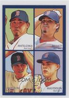 Daisuke Matsuzaka, Josh Beckett, Jonathan Papelbon, Justin Masterson