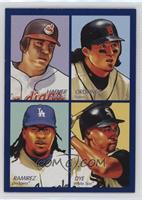 Travis Hafner, Magglio Ordonez, Manny Ramirez, Jermaine Dye