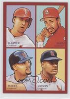 Ryan Ludwick, Ozzie Smith, Albert Pujols, Bob Gibson