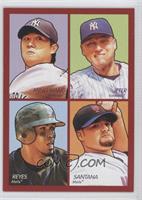 Chien-Ming Wang, Derek Jeter, Jose Reyes, Johan Santana