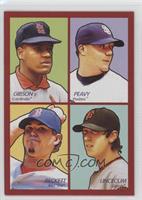 Bob Gibson, Jake Peavy, Josh Beckett, Tim Lincecum