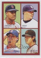 Bob Gibson, Jake Peavy, Josh Beckett, Tim Lincecum