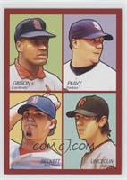 Bob Gibson, Jake Peavy, Josh Beckett, Tim Lincecum