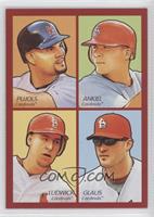 Albert Pujols, Rick Ankiel, Ryan Ludwick, Troy Glaus