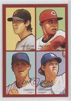 Tim Lincecum, Edinson Volquez, Rich Harden, Clayton Kershaw