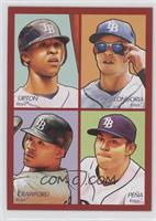 B.J. Upton, Evan Longoria, Carl Crawford, Carlos Pena