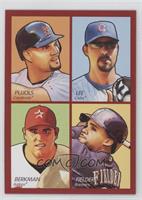 Albert Pujols, Derrek Lee, Lance Berkman, Prince Fielder