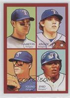 Josh Hamilton, Ian Kinsler, Marlon Byrd, Michael Young