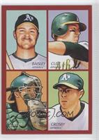 Jeff Baisley, Jack Cust, Kurt Suzuki, Bobby Crosby