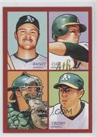 Jeff Baisley, Jack Cust, Kurt Suzuki, Bobby Crosby