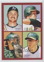 Jeff Baisley, Jack Cust, Kurt Suzuki, Bobby Crosby