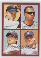 Whitey Ford, Alex Rodriguez, Derek Jeter, Chien-Ming Wang