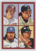 Travis Hafner, Magglio Ordonez, Manny Ramirez, Jermaine Dye