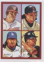 Travis Hafner, Magglio Ordonez, Manny Ramirez, Jermaine Dye