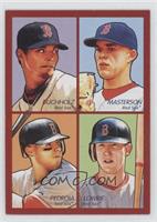 Clay Buchholz, Justin Masterson,  Dustin Pedroia, Jed Lowrie [Noted]