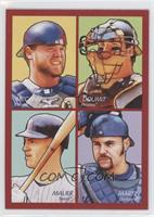 Brian McCann, Ryan Doumit,Joe Mauer,  Russell Martin