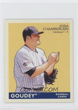 2009 Upper Deck Goudey - [Base] - Mini Blue Back #138 - Joba Chamberlain