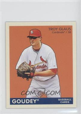 2009 Upper Deck Goudey - [Base] - Mini Blue Back #180 - Troy Glaus