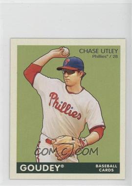 2009 Upper Deck Goudey - [Base] - Mini Green Back #153 - Chase Utley