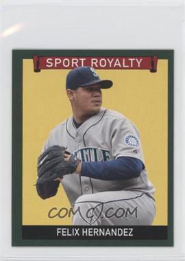 2009 Upper Deck Goudey - [Base] - Mini Green Back #236 - Sport Royalty - Felix Hernandez