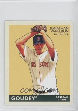 2009 Upper Deck Goudey - [Base] - Mini Green Back #30 - Jonathan Papelbon