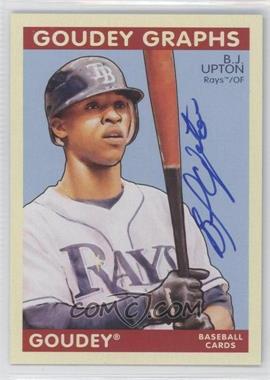 2009 Upper Deck Goudey - Goudey Graphs #GG-BU - B.J. Upton