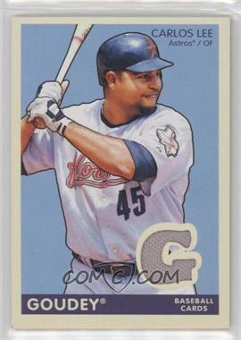 2009 Upper Deck Goudey - Memorabilia #GM-CL - Carlos Lee