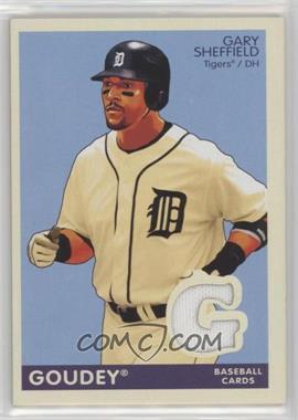 2009 Upper Deck Goudey - Memorabilia #GM-SH - Gary Sheffield